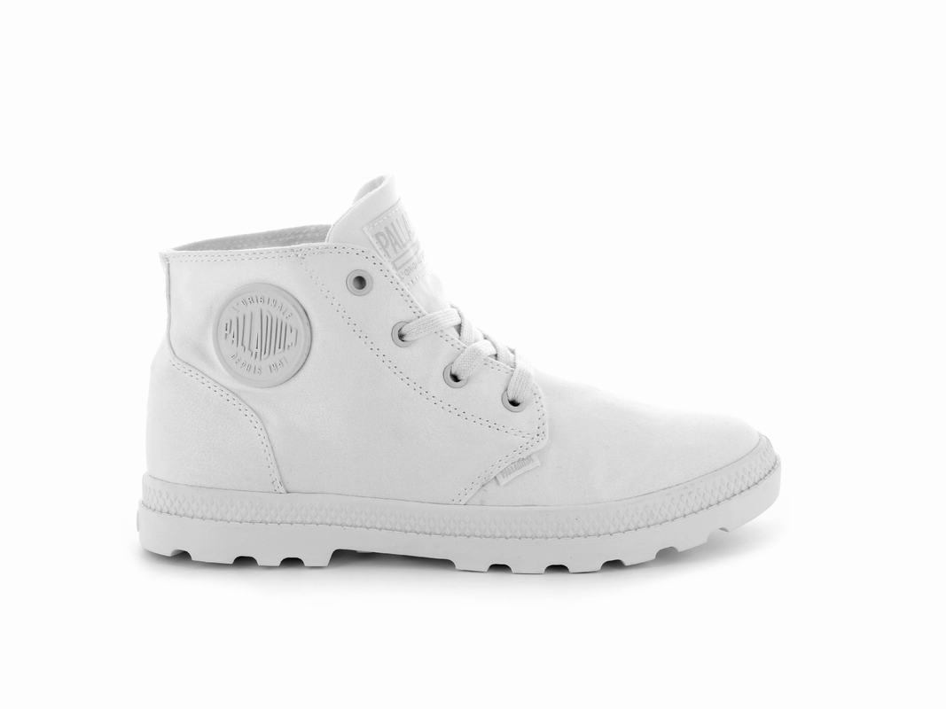 Palladium Pampa Free Canvas Damen Stiefel Weiß ||650734-GCL||